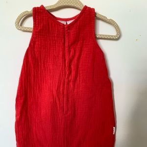 Bonds cheesecloth romper